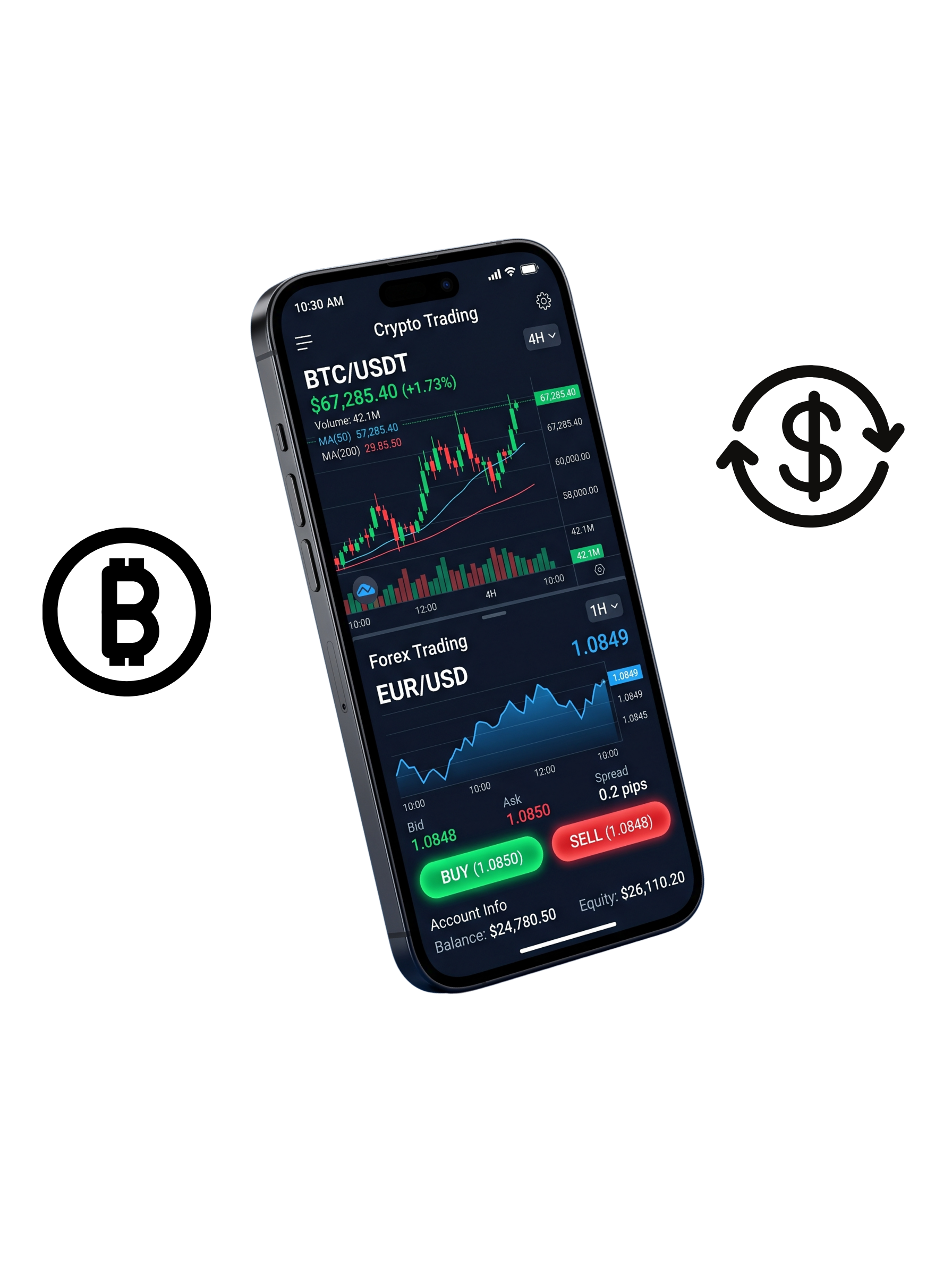 3D Crypto Dashboard
